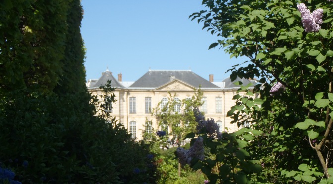 The stunning garden at Musee Rodin, Paris